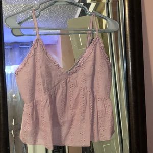 pink tank top shein